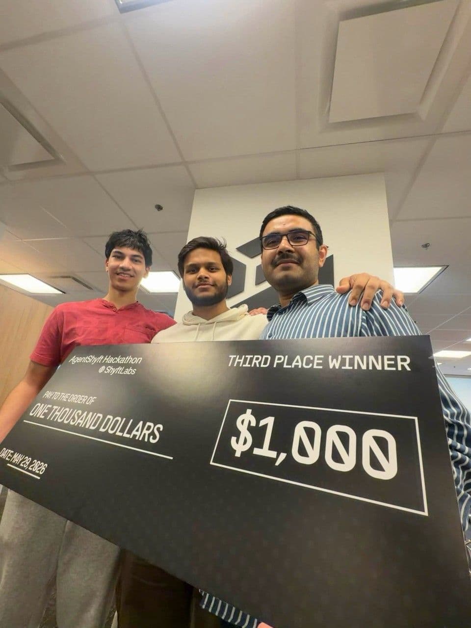 Agent Shyft $1,000 prize
