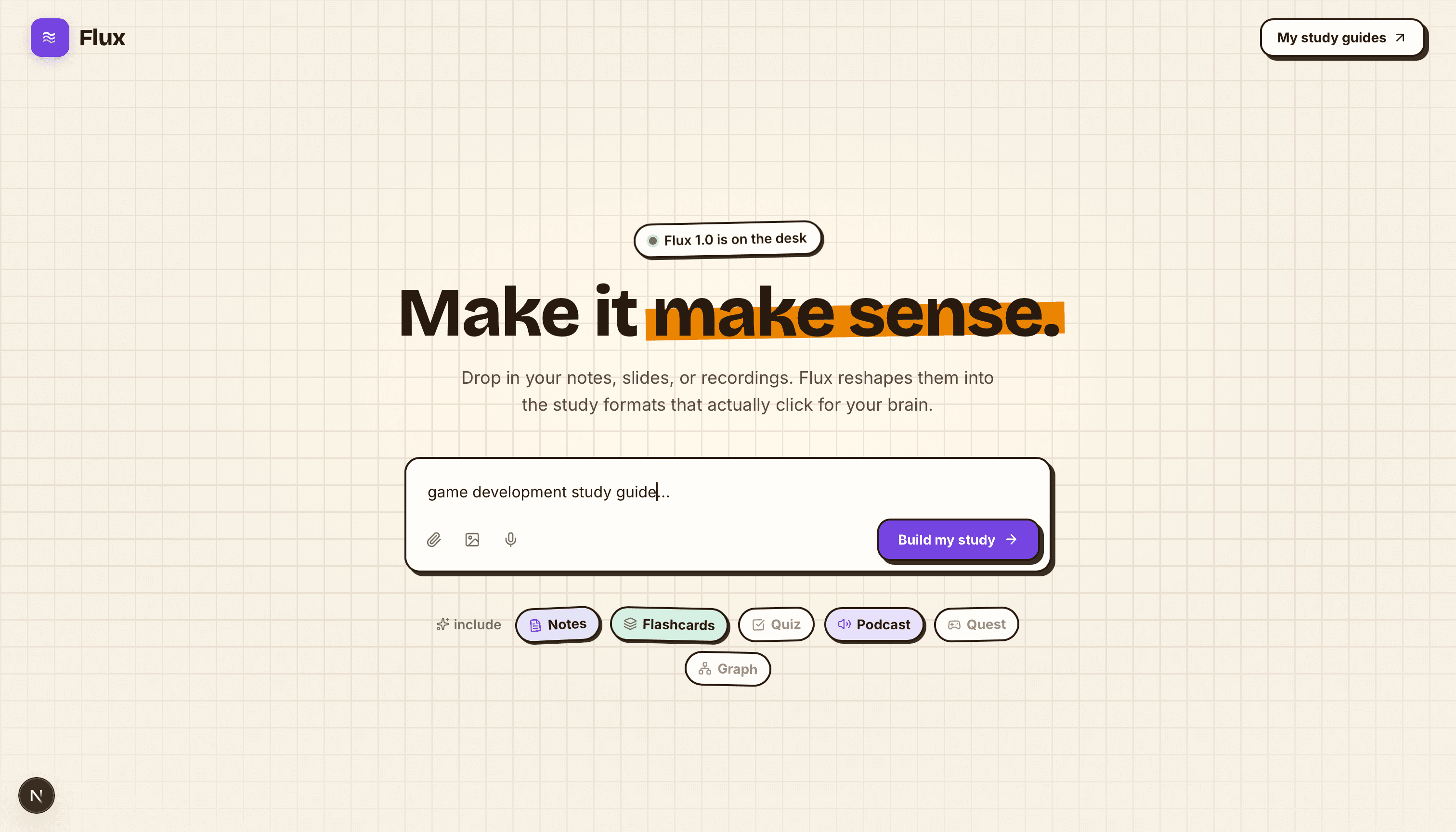Flux screenshot 1