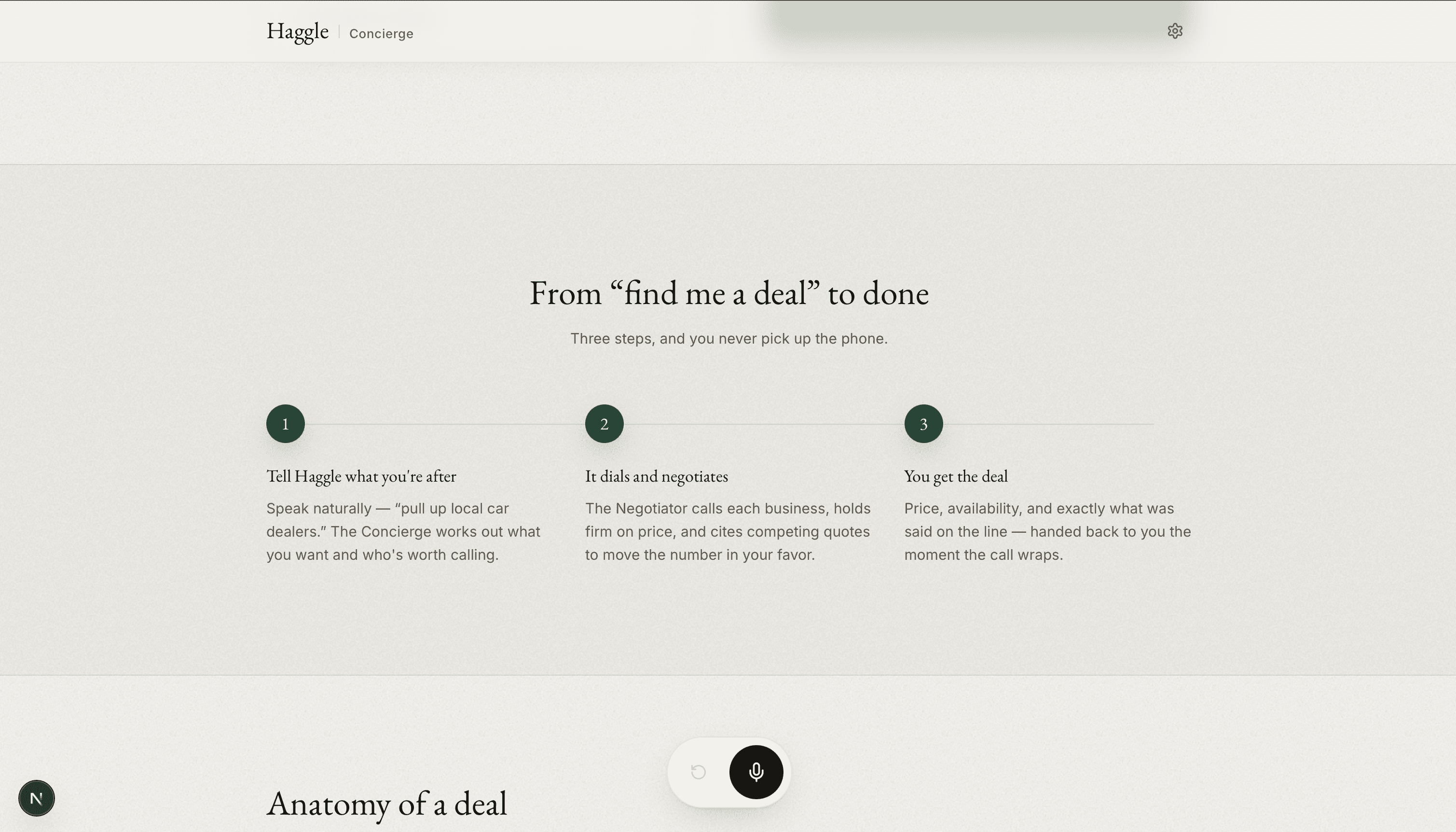 Haggle screenshot 5