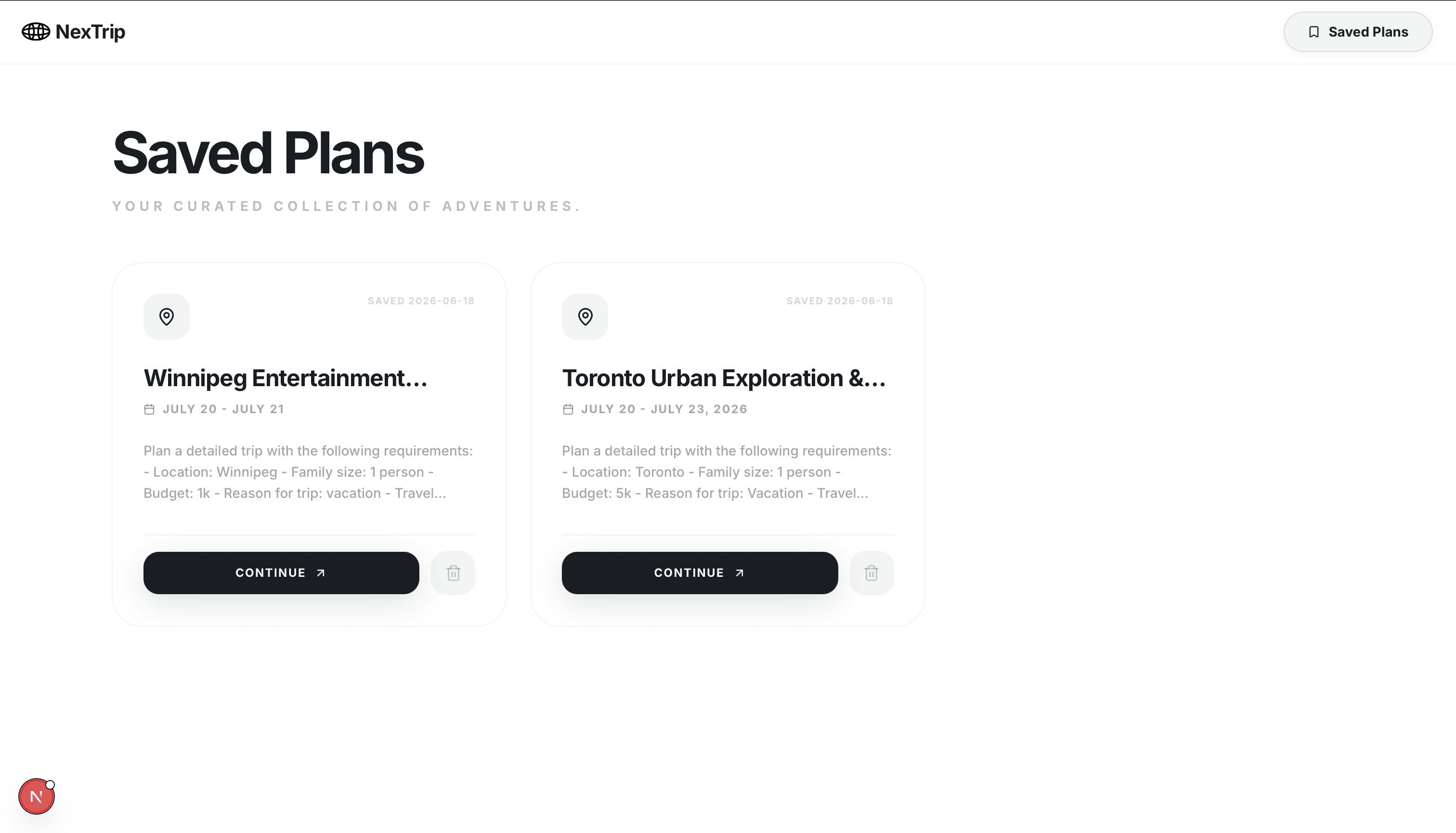 NexTrip screenshot 6